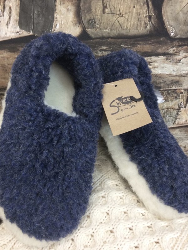Pyjamas Chaussons Chaussettes Siberian slippers - 10 Dark Blue