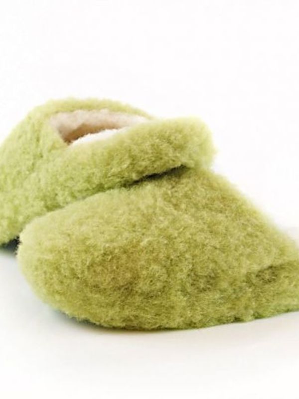 Pyjamas Chaussons Chaussettes Basic Slippers - 73 Green Pea