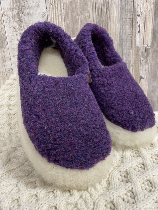 Pyjamas Chaussons Chaussettes Siberian slippers  - 78 Violet