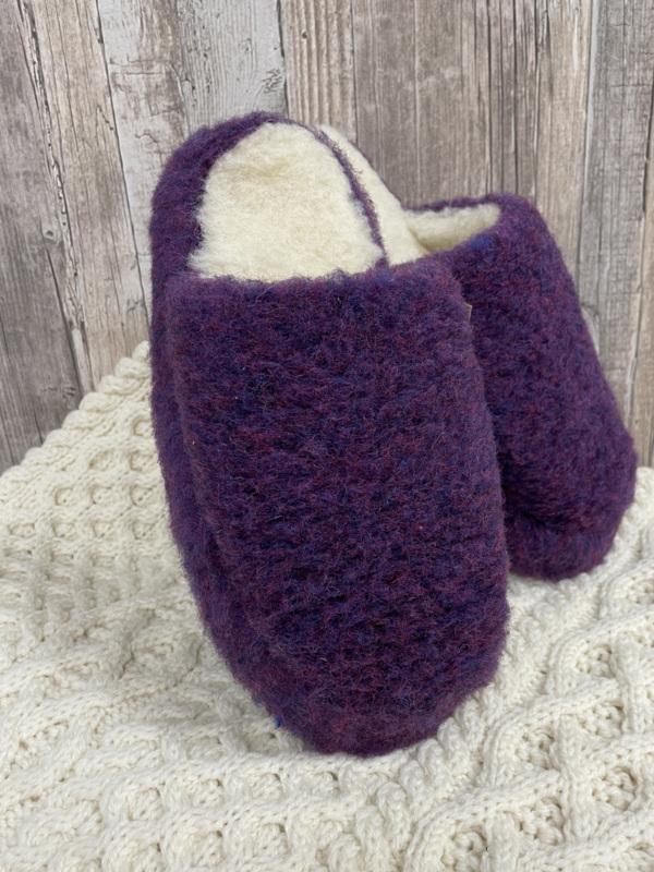 Pyjamas Chaussons Chaussettes Basic Slippers  - 78 Violet