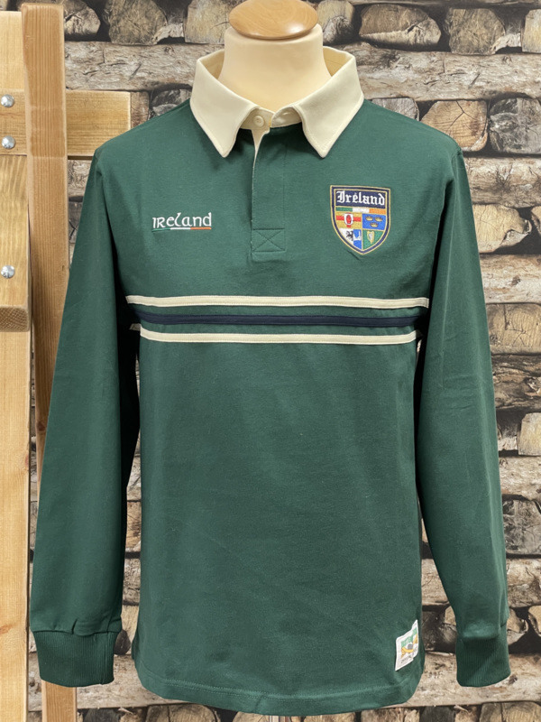 Polos, chemises, etc... Men's rugby shirt - Emerald