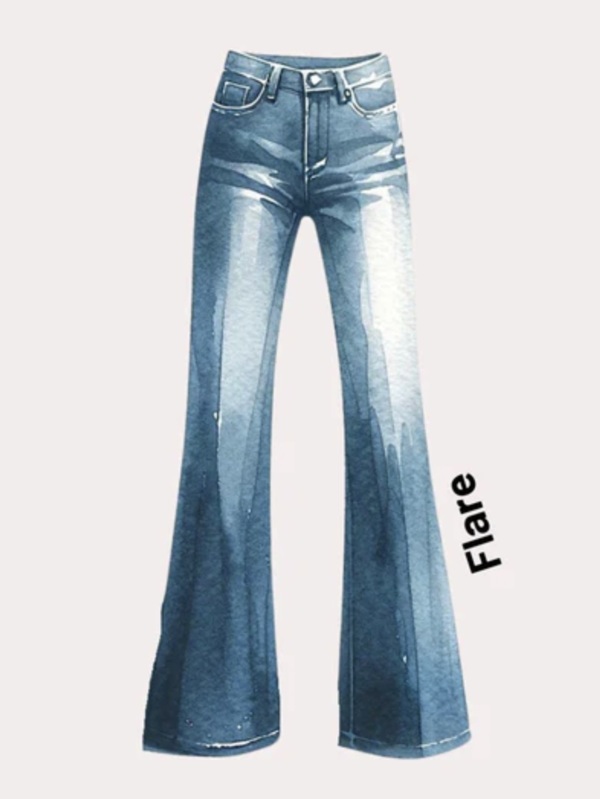 Jeans et Prêt à porter Le jean Flare