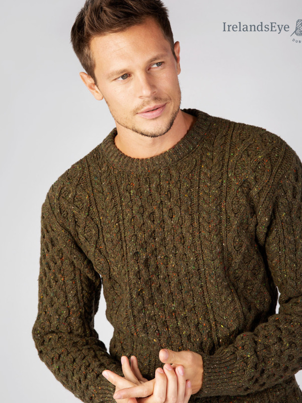 Pulls Pull traditionnel Luxe Ireland  - Loden
