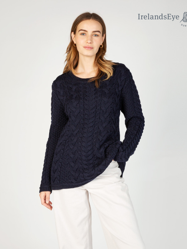 The Blossoms Collection Primose Sweater - Navy