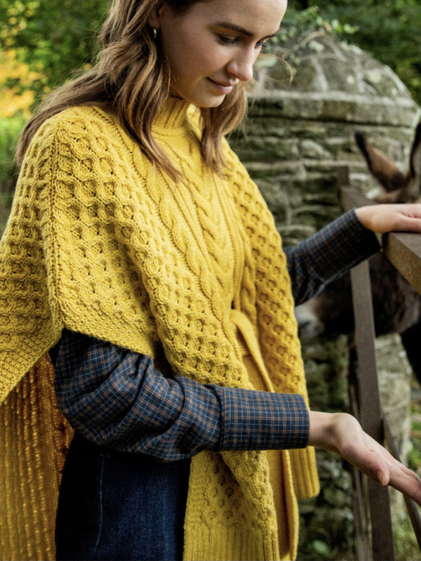 The Blossoms Collection Poncho Crocus - Sunflower Yellow