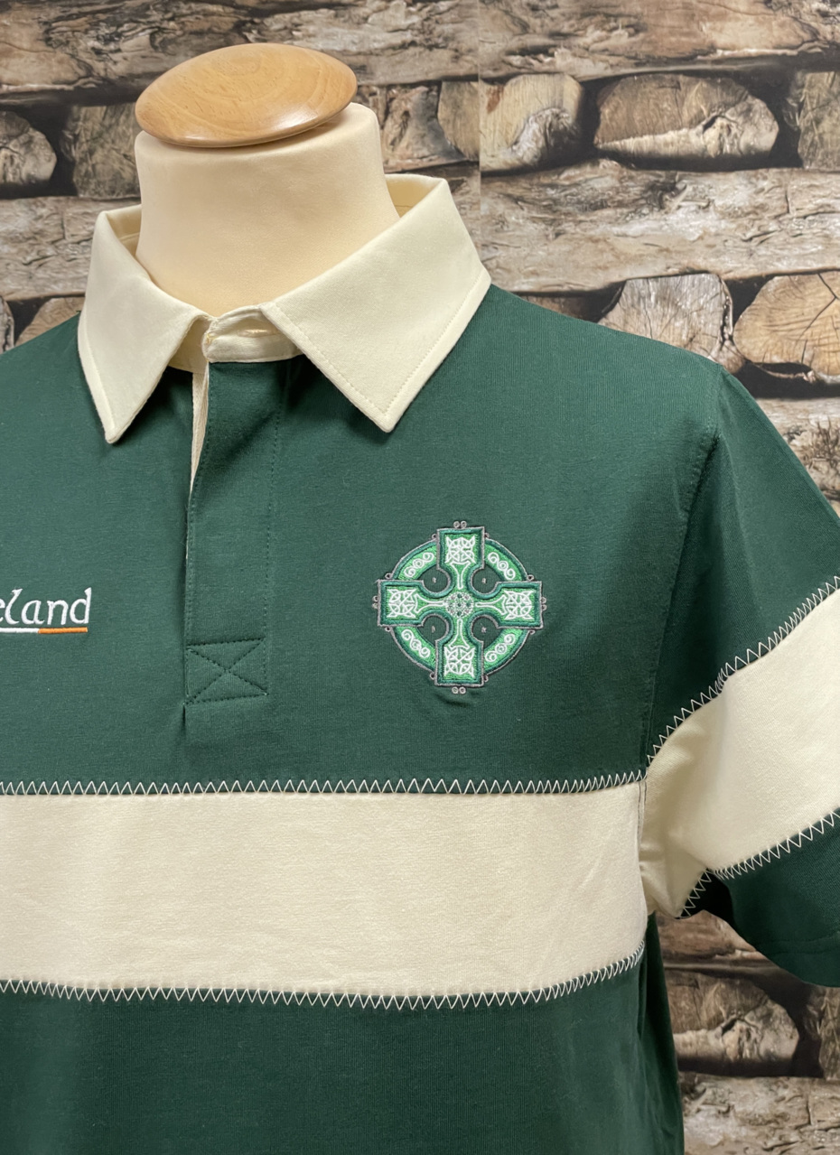 Polo rugby irlandais coton